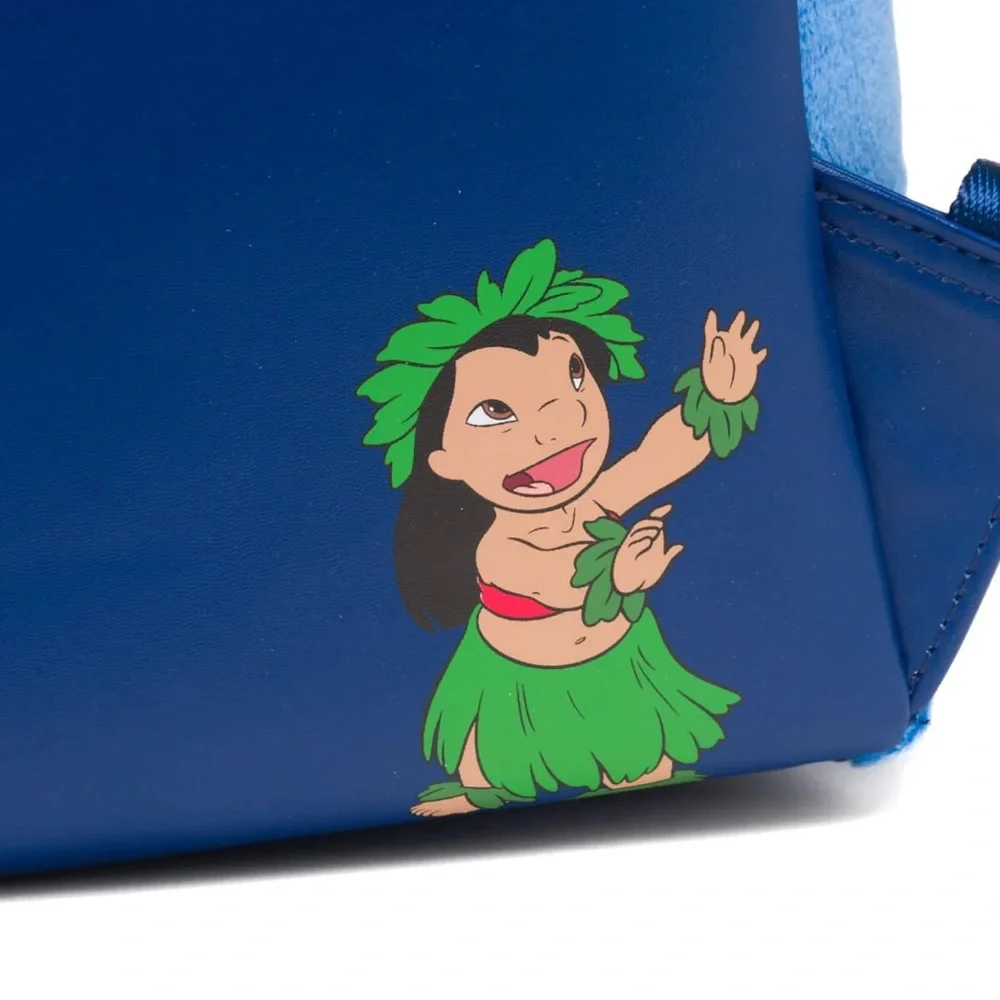 Loungefly Disney Lilo & Stitch Ukulele Cosplay Womens Backpack NEW T#10